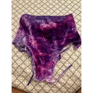 (ON HOLD) RaveWonderland Purple Tie-Dye HW Bottoms